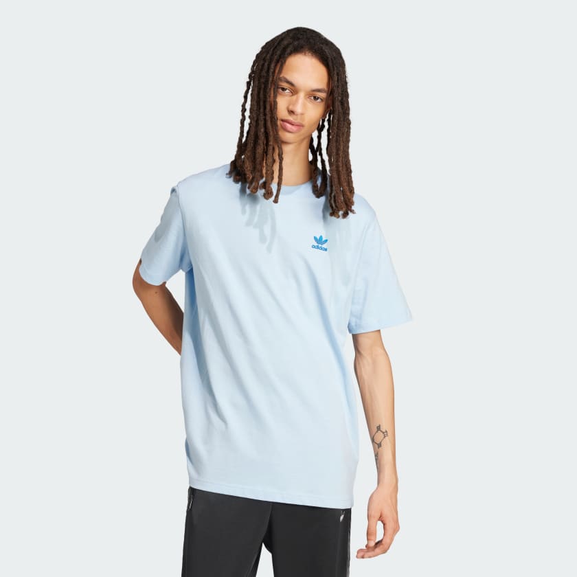 adidas Trefoil T Shirt Blau adidas Deutschland