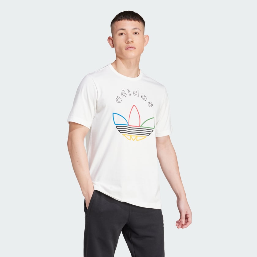 Adidas rainbow shirt outlet