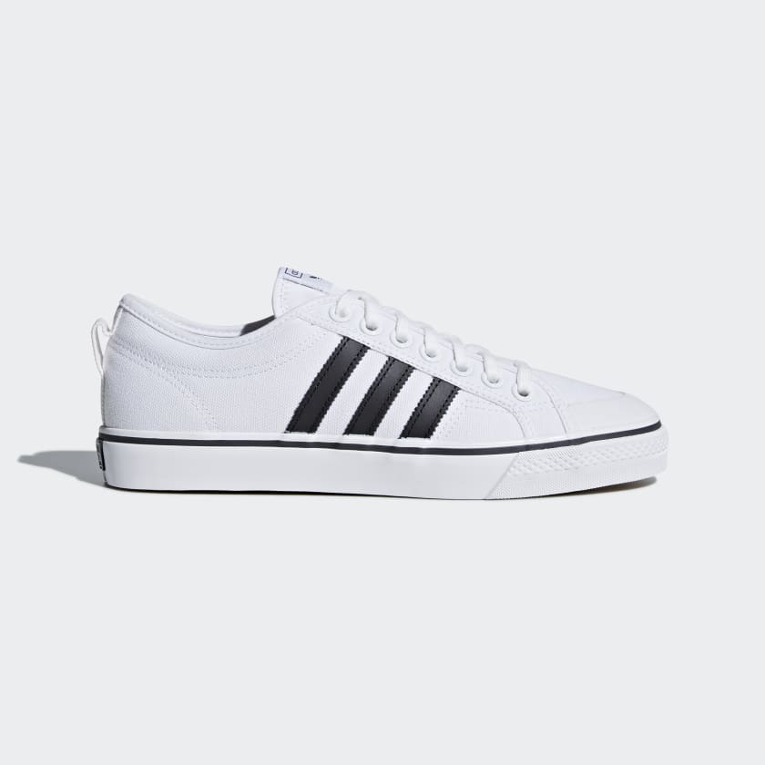 Nizza wit-zwarte schoenen | adidas Nederland