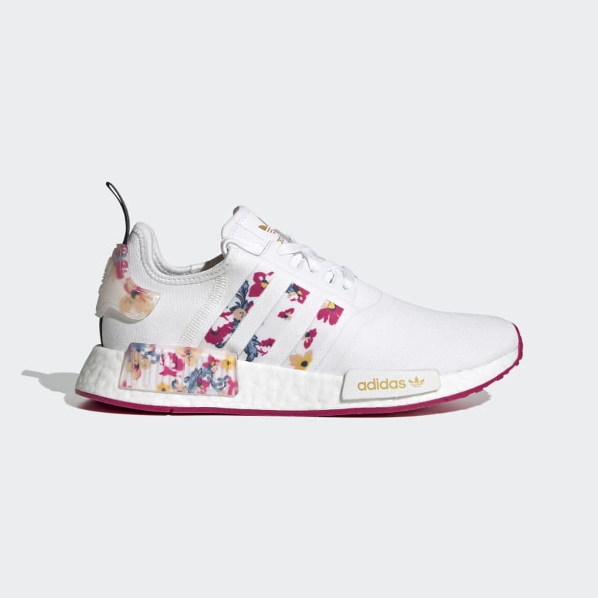 Adidas nmd 2024 rosa e branco