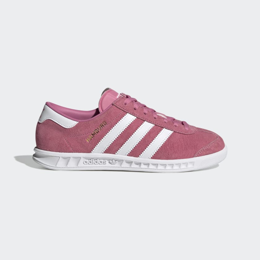 Delegación tarta Se infla adidas Hamburg Shoes - Pink | adidas UK