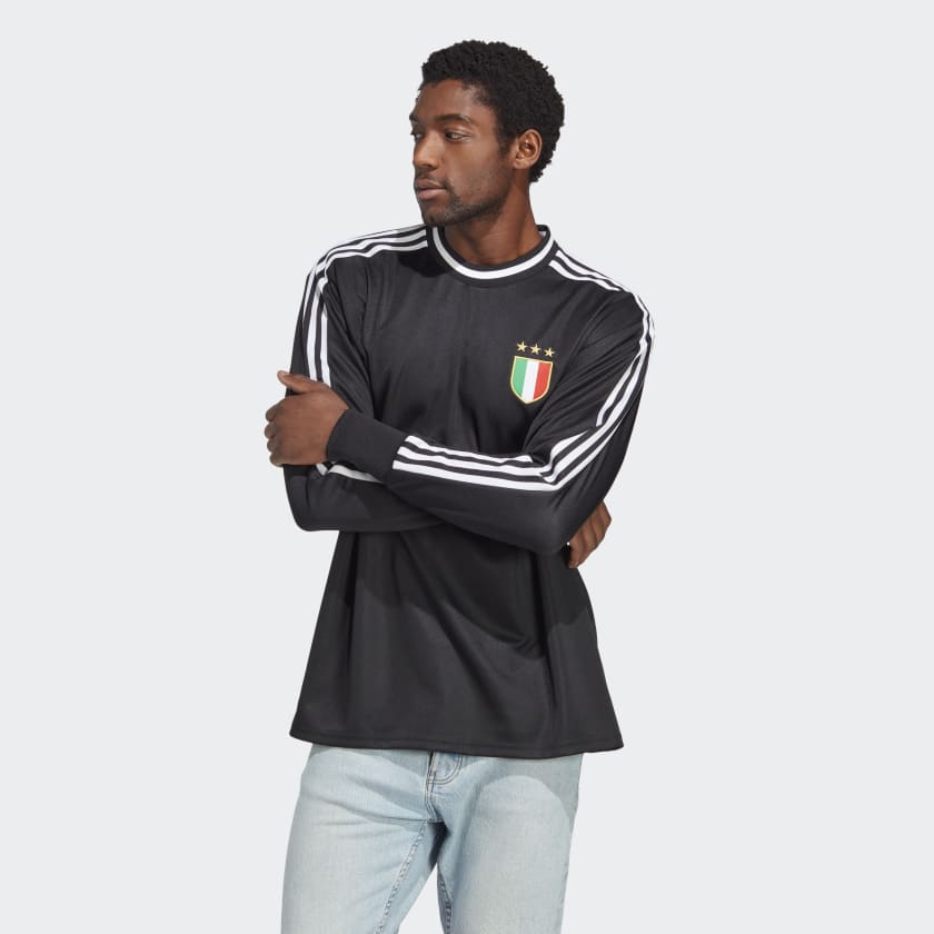 adidas Juventus Icon Goalkeeper Jersey Black Men's Soccer adidas US