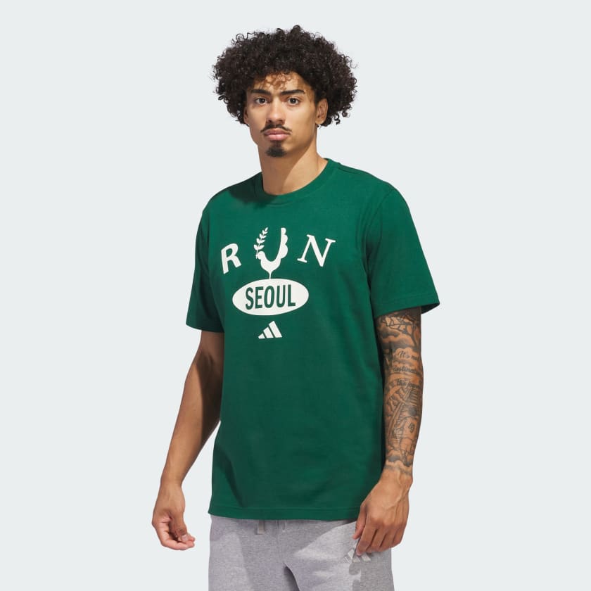 아디다스 SEOUL TEE - Green | adidas South Korea