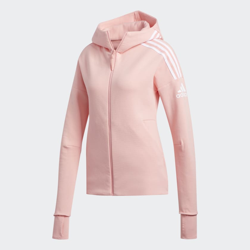Adidas zne hoodie pink sale