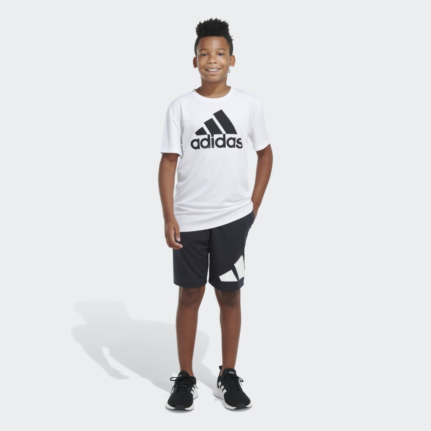 adidas Essentials Side Logo Shorts - Black | Kids' Training | adidas US