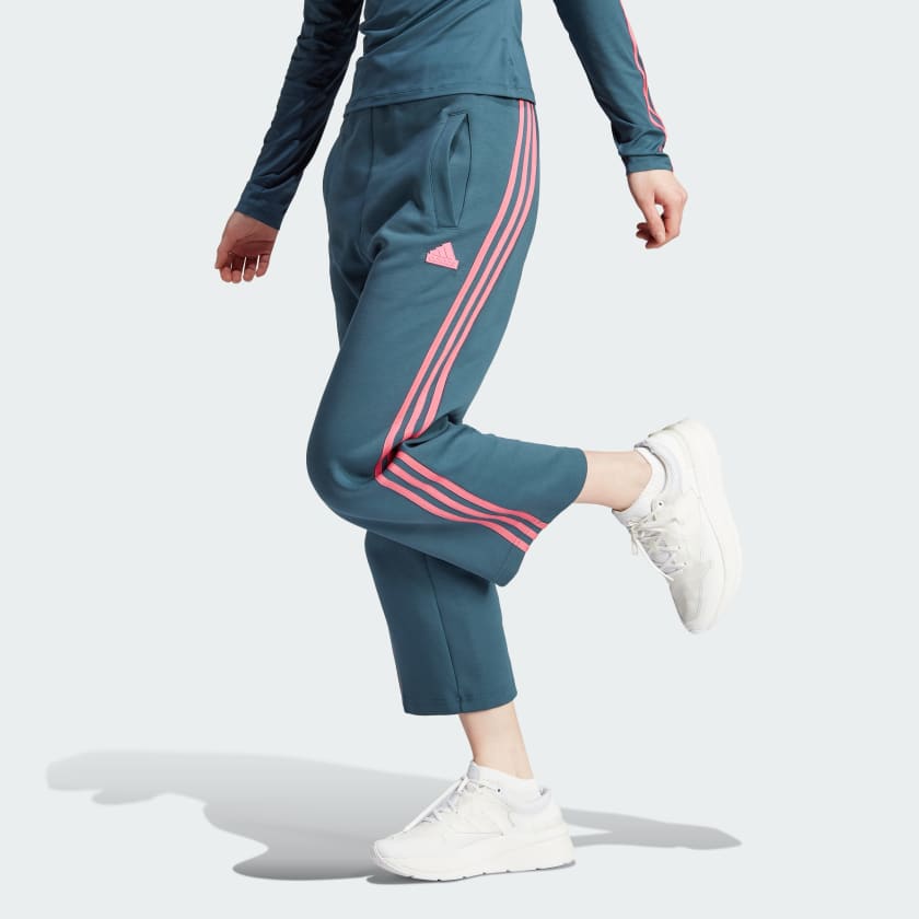 Adidas Leggings Future Icons 3 Stripes Mulher Medium Grey Heather XS -  IC0516-XS