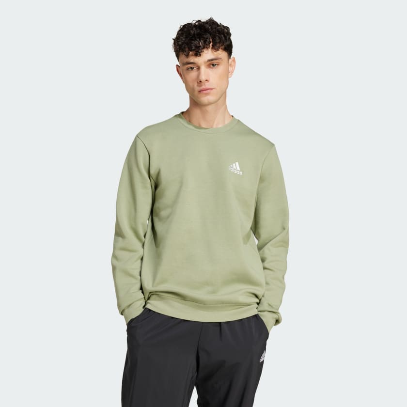 Felpa adidas verde acqua top