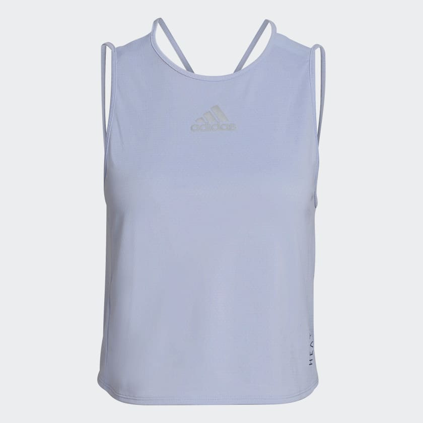 adidas HEAT.RDY Running Tank Top Purple adidas Singapore