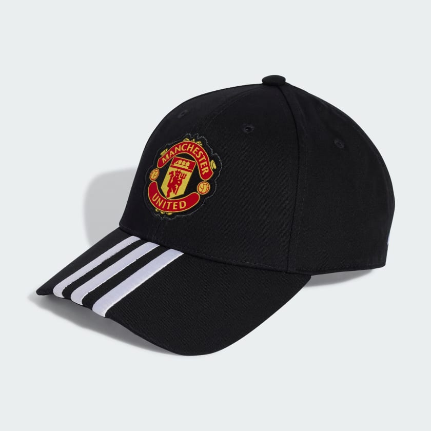 ■adidas■ Manchester United Baseball Cap JV5899 adidas Manchester United Baseball Cap - Black | Free