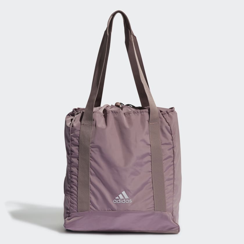 adidas Designed to Move Standards Training Shoulder Tote Bag - Purple | adidas UK