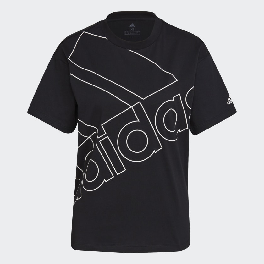 Large logo tee adidas new arrivals