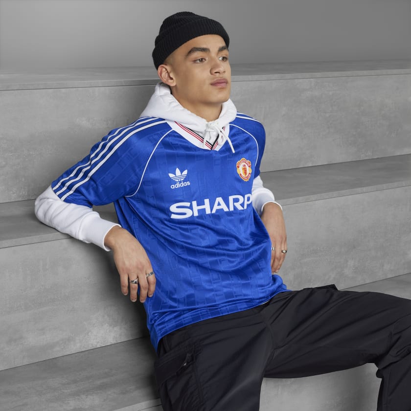 adidas, Manchester United FC Icon Retro Shirt Mens