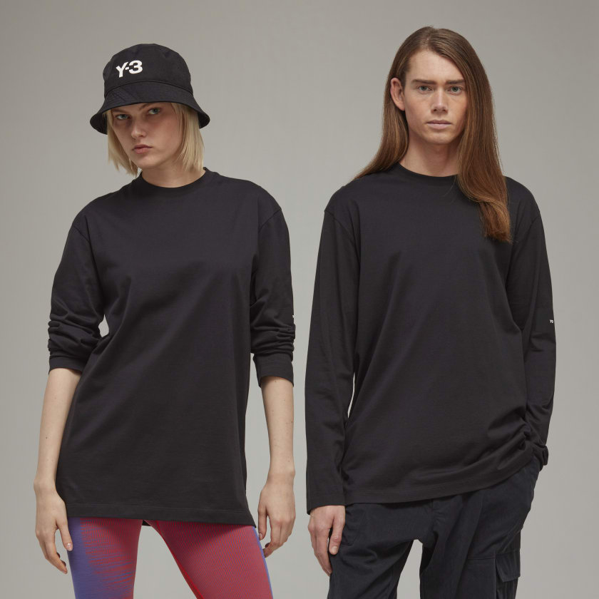 Y3 long sleeve t shirt hotsell