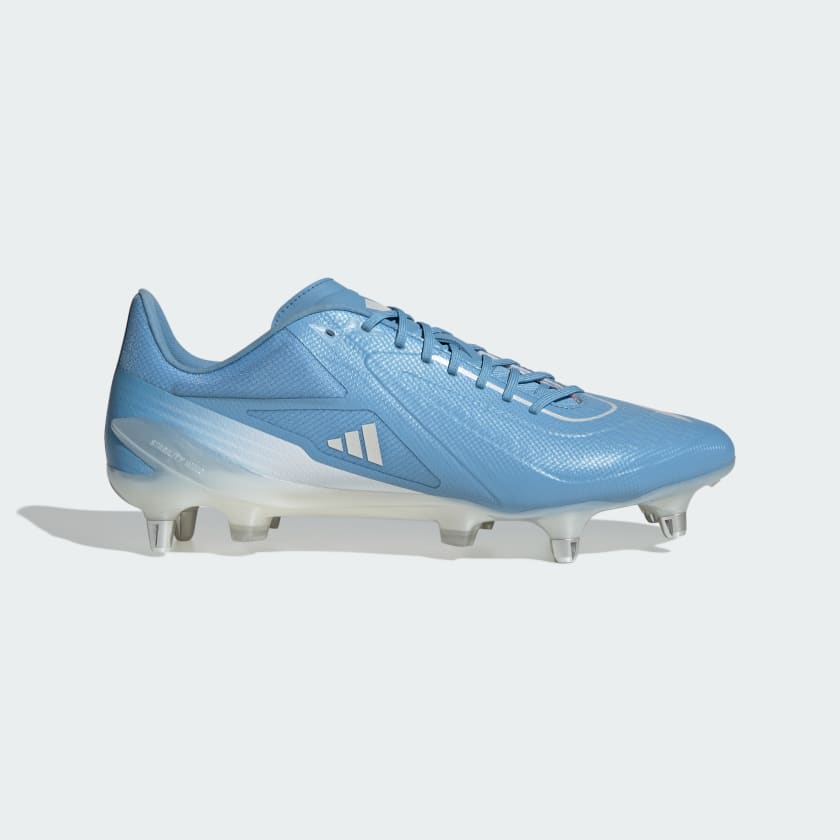 adidas Adizero RS15 Ultimate Soft Ground Rugby Boots Blue adidas UK