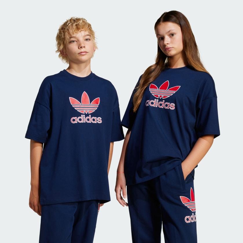 Oversize trefoil tee best sale
