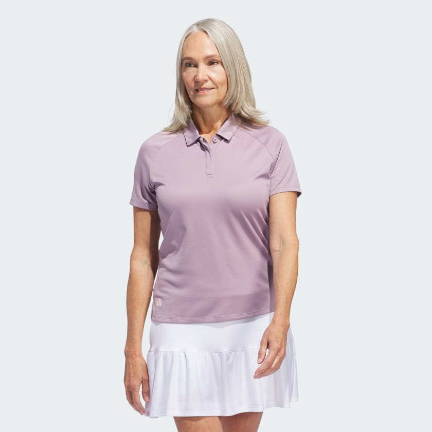 Light purple golf shirt top