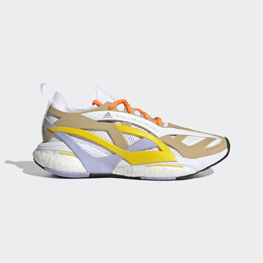 adidas by Stella McCartney Solarglide Running Shoes - Beige | Women's Running | adidas US