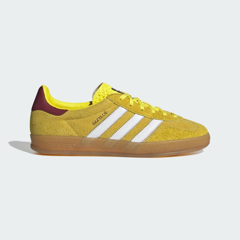 Adidas online gazelle geel