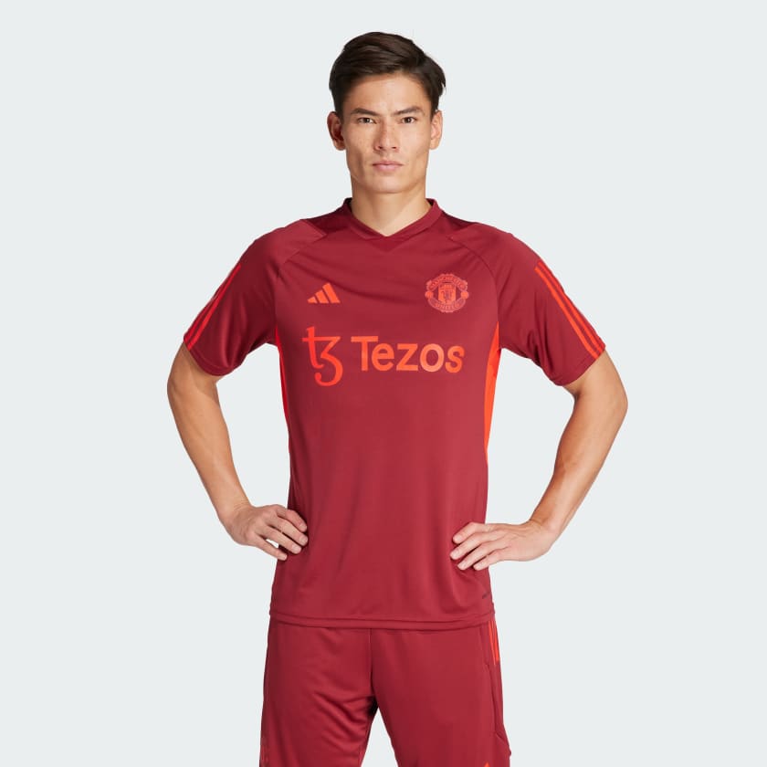 Maillot hot sale adidas rouge