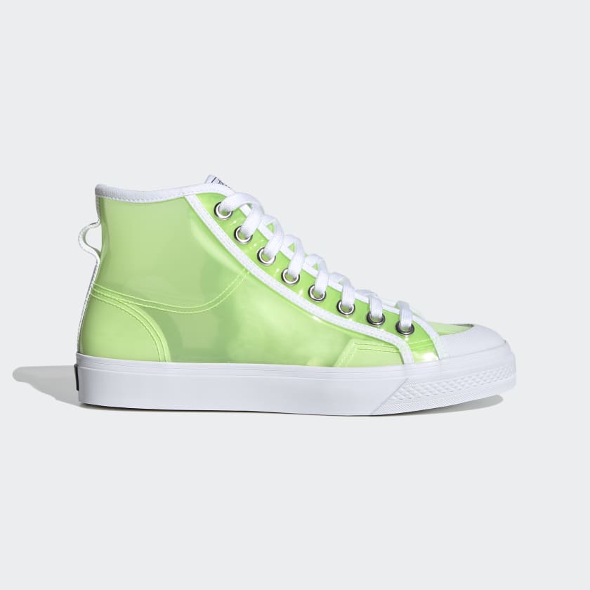 adidas Nizza Hi Jelly Shoes - Green | adidas UK