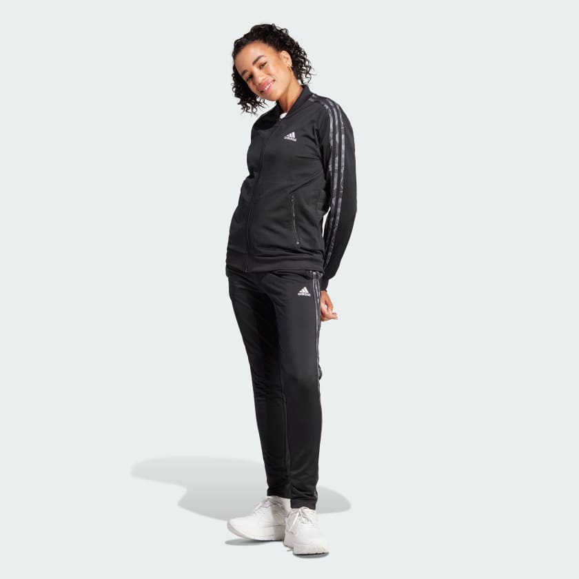Off the shoulder adidas jogging suit online