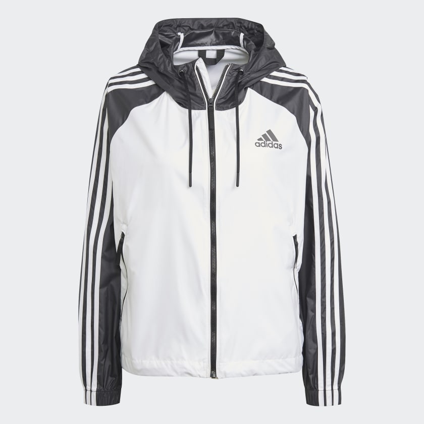 Adidas wind discount jacket white
