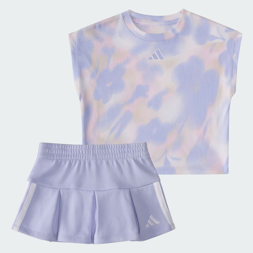 Daily High School 4-quarter pleated skirt (2 colors) - GUSTA