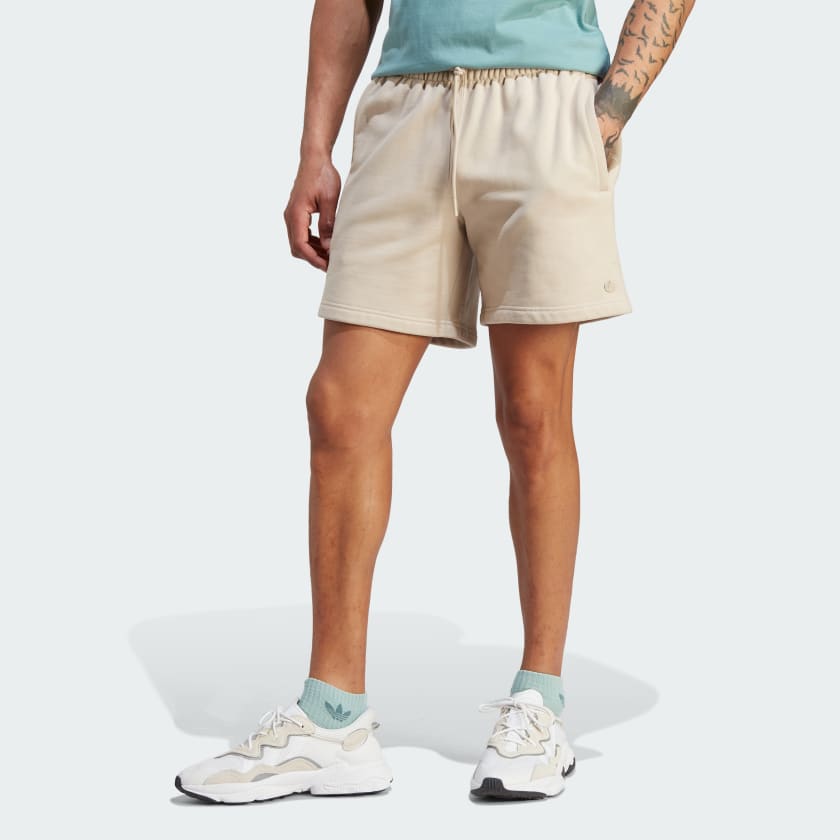 adidas Premium Essentials Shorts - | adidas | Men\'s Beige Lifestyle US