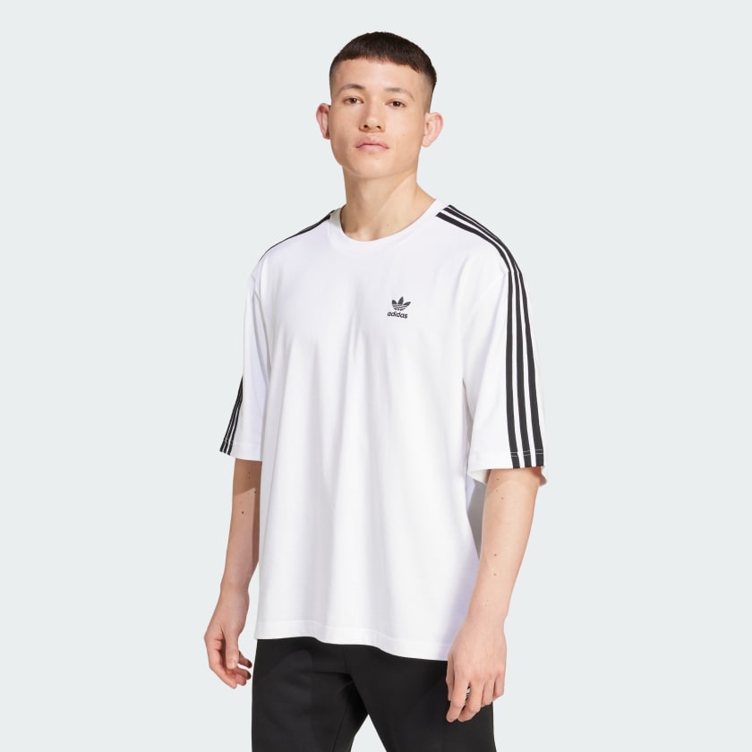 Adidas oversized shirt dames hotsell