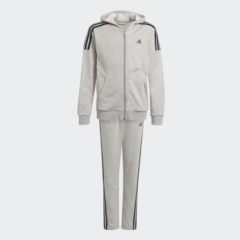Agasalho hotsell adidas cinza