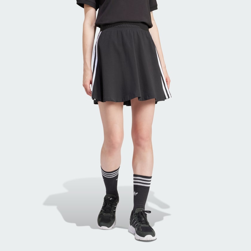 adidas 3 Stripes Skirt Black Free Shipping with adiClub adidas Canada