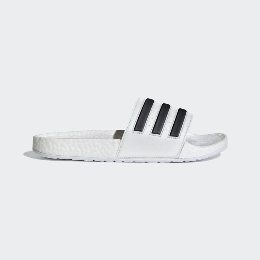 adidas Adilette Boost Slides - White Swim | US