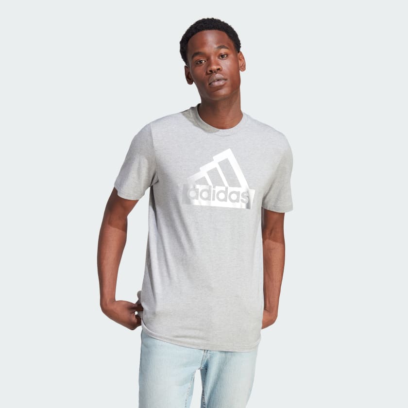 Grey adidas top cheap