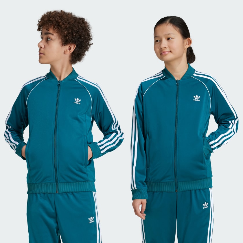 Track top adicolor SST Junior Turchese adidas adidas Italia
