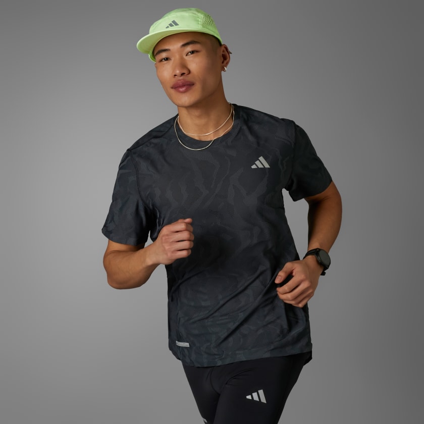Adidas running t shirt discount
