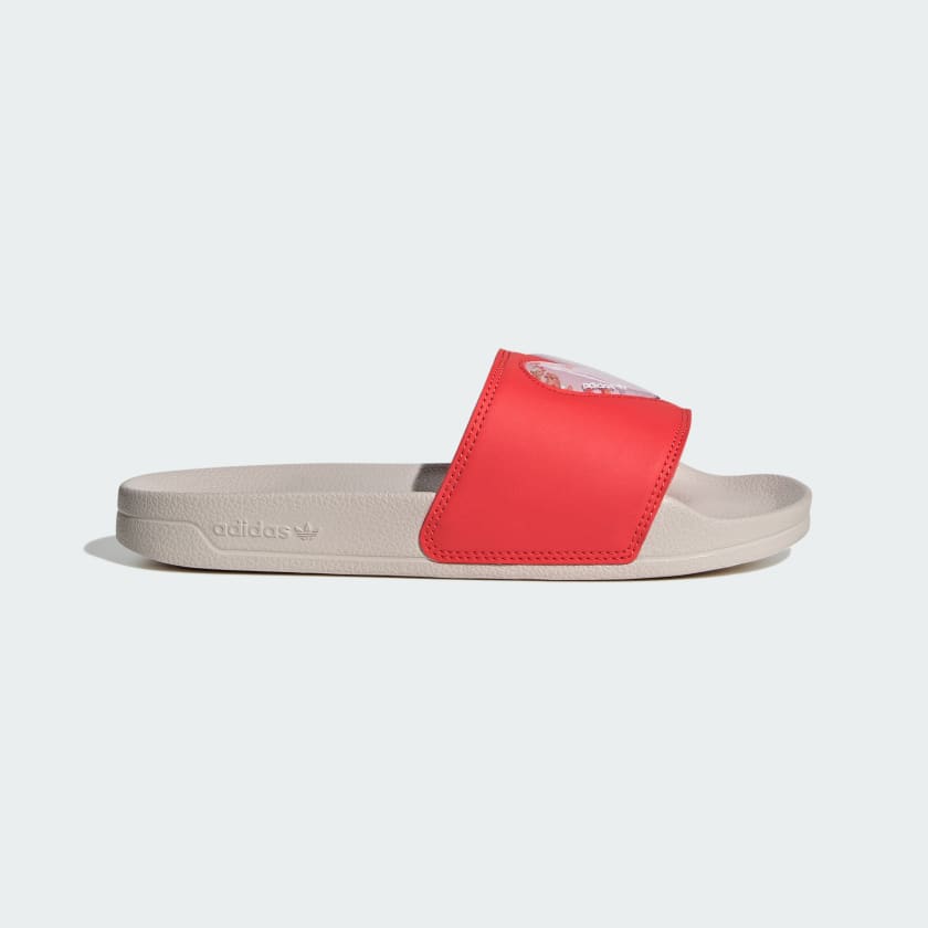 Adilette slides red on sale