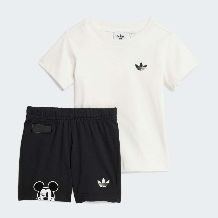ADIDAS DISNEY ミッキーマウス Tシャツセットアップ - ホワイト