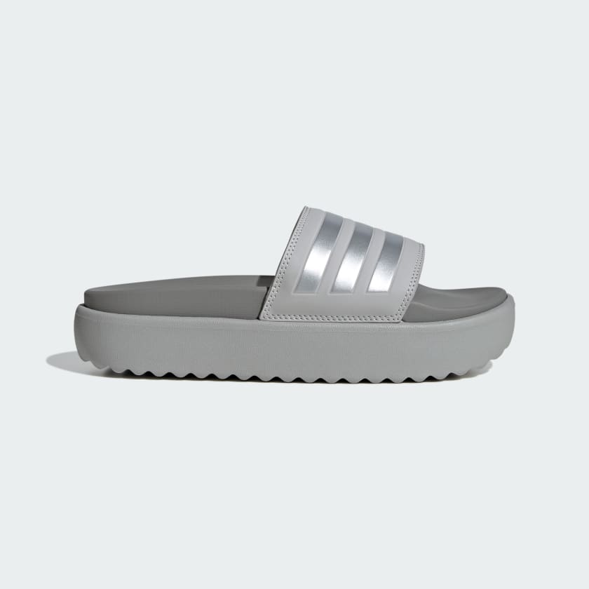 adidas Adilette Platform Slides Grey Free Shipping with adiClub adidas US