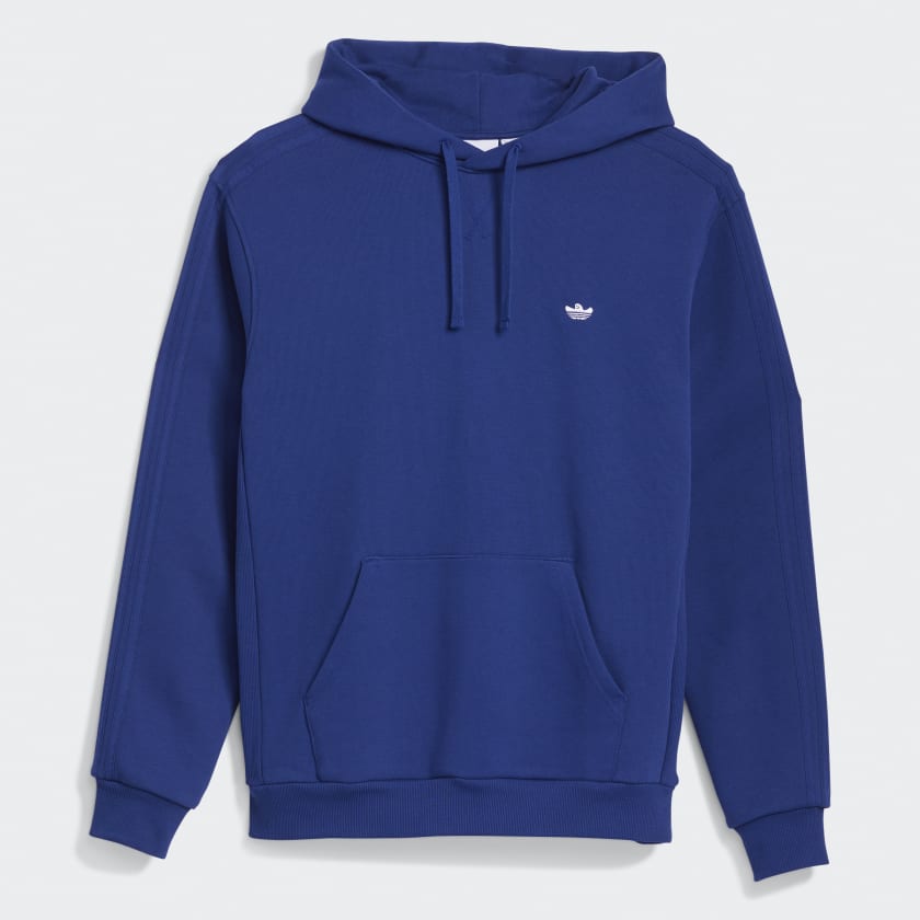 adidas Heavyweight Shmoofoil Hoodie Gender Neutral Blue adidas New Zealand