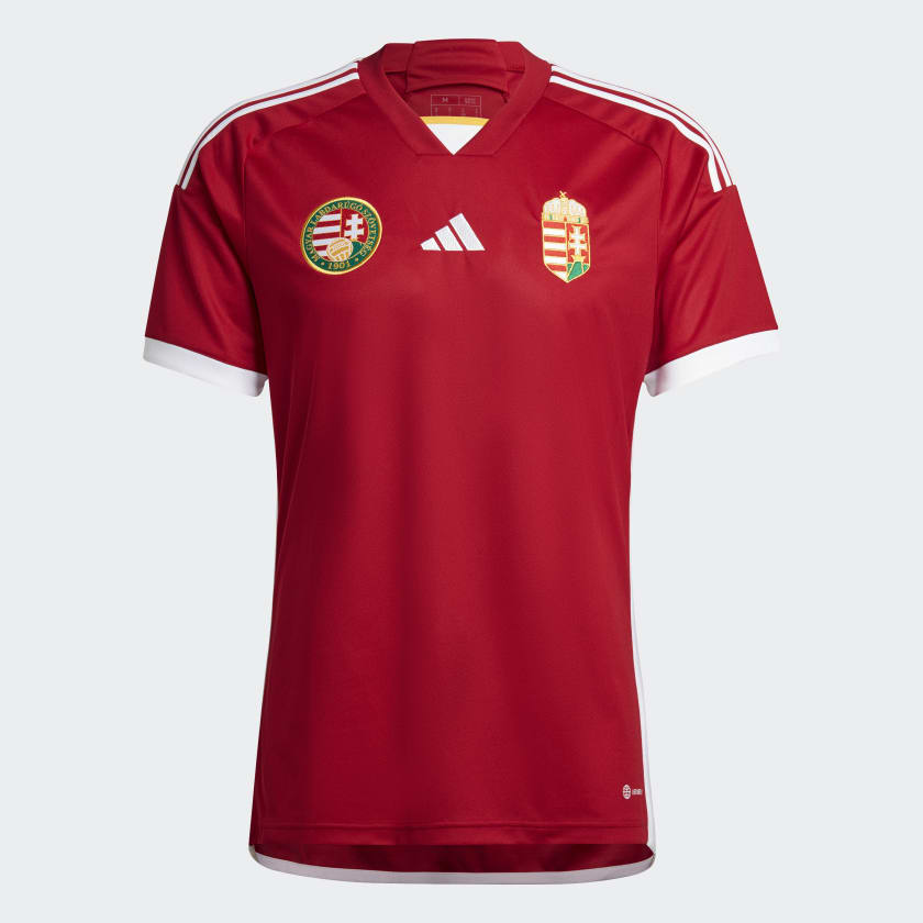 adidas Hungary 22 Home Jersey Red adidas Thailand