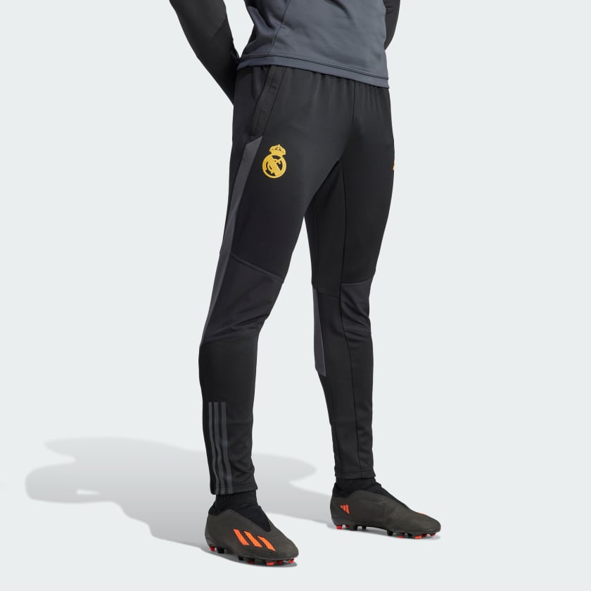 adidas Real Madrid Tiro 23 Winterized Tracksuit Bottoms Grey