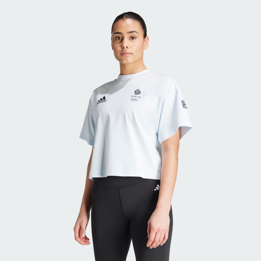 Adidas team gb clothing t shirt online