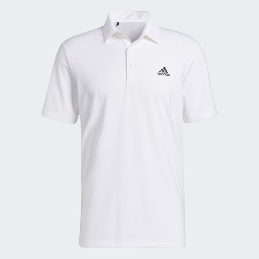 adidas Ultimate365 Solid Left Chest Golf Polo Shirt White