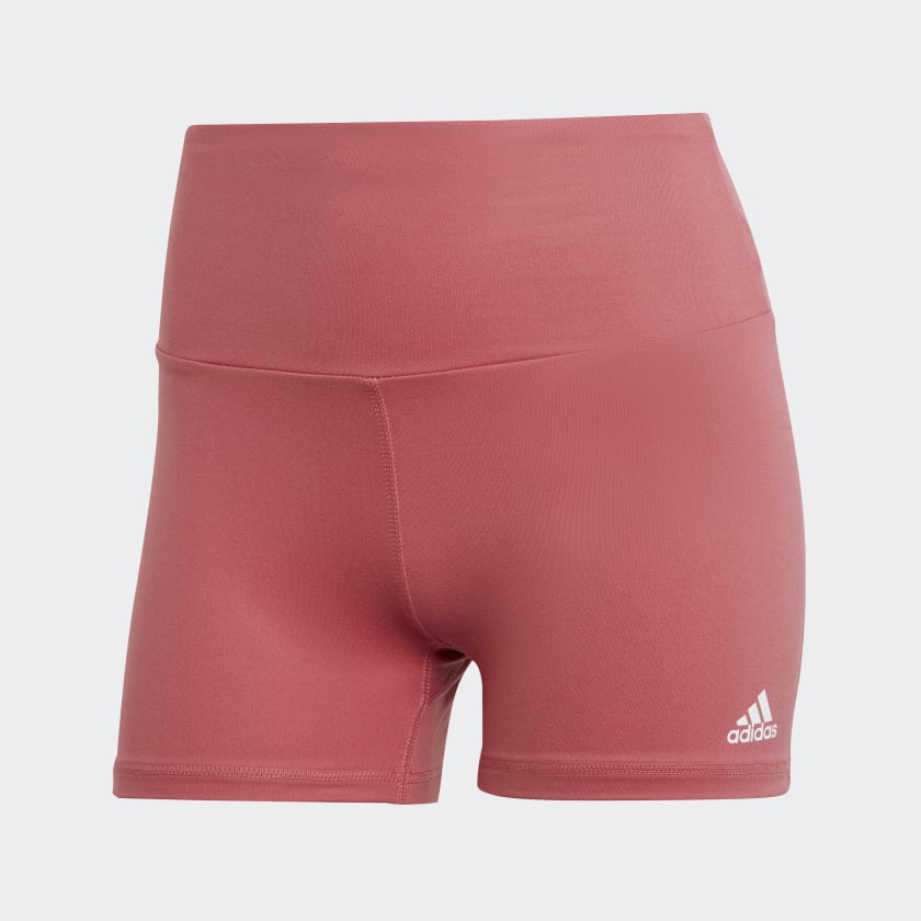 adidas Yoga Essentials High Waisted Short Leggings Pink adidas Philippines