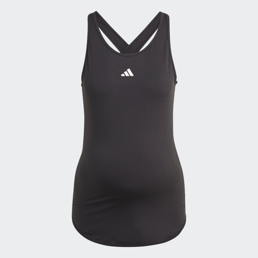 adidas AEROREADY Train Essentials Slim Fit Tanktop Umstandsmode Schwarz adidas Deutschland