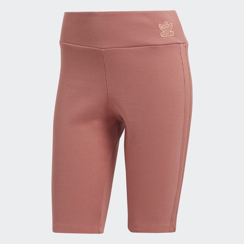Adidas pink biker shorts sale