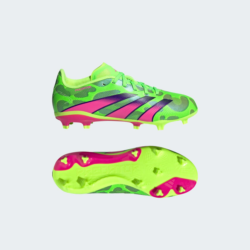 adidas Predator League Generation Pred Firm Ground Soccer Cleats Green Free Shipping with adiClub adidas US