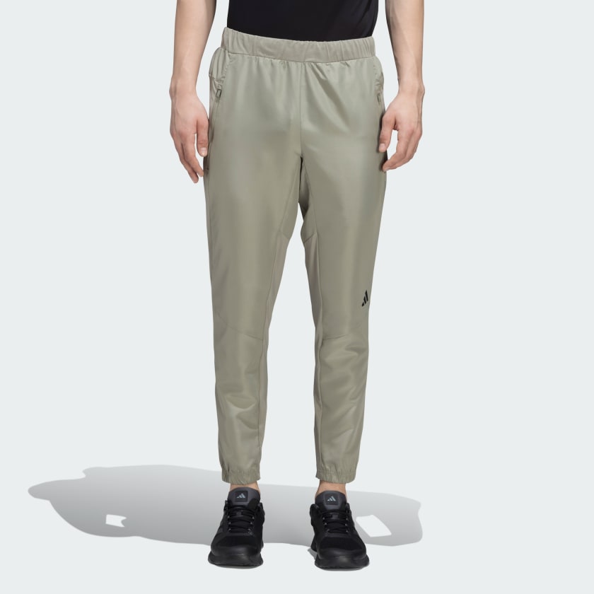 Adidas khaki coaching pants top