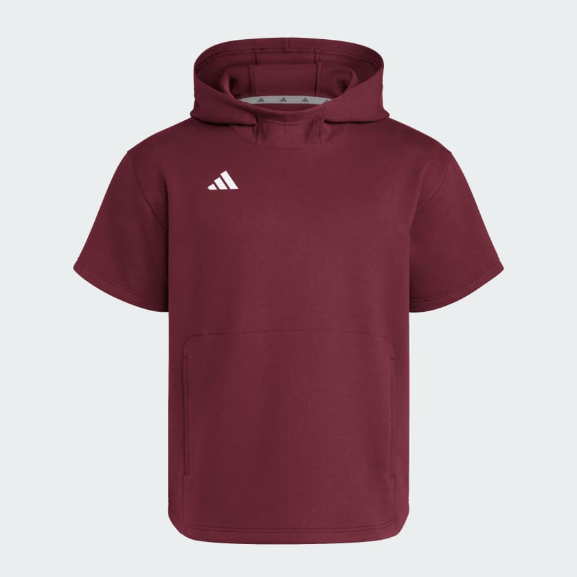 レビュー高評価の商品 NWV_Short_Sleeve_Hoodie_Gender トップス