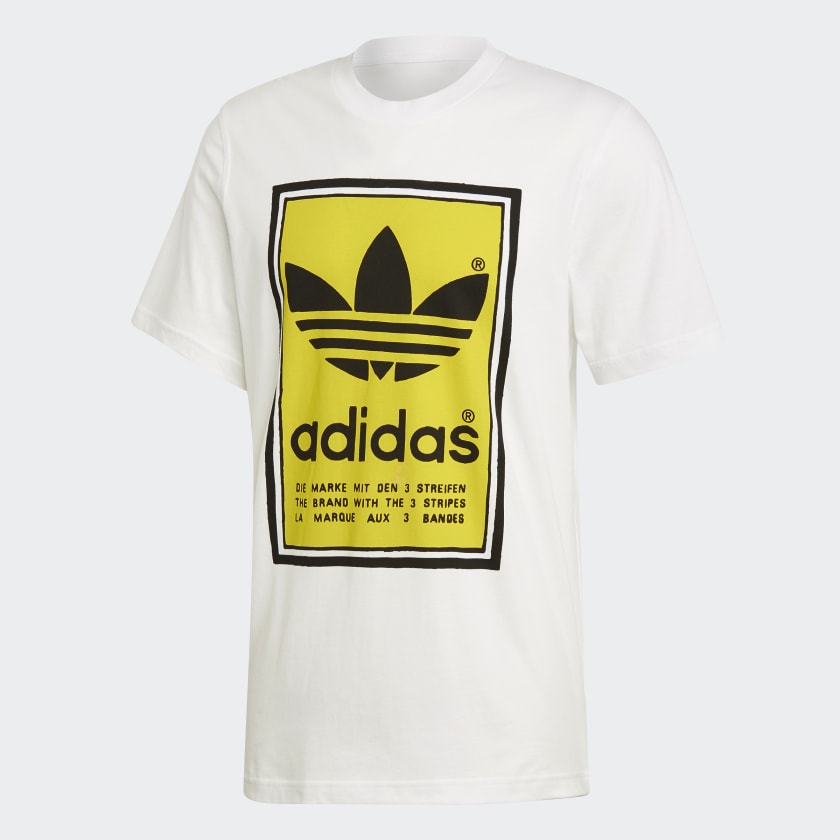 adidas Filled Label Tee White adidas Malaysia